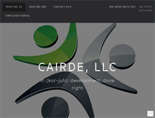 Tablet Screenshot of cairdecorp.com